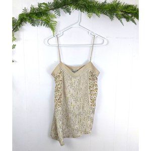 ♻️ Zara Women's Asymmetrical Floral Tank Top Blouse